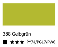 GEORGIAN Ölfarbe Gelbgrün - 388