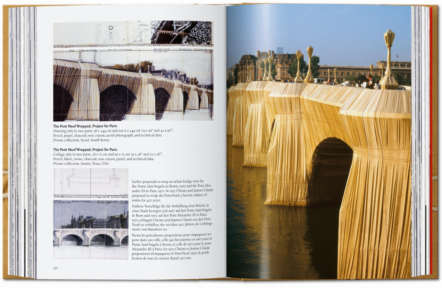 Christo and Jeanne-Claude. 40th Ed. (German, French, English)