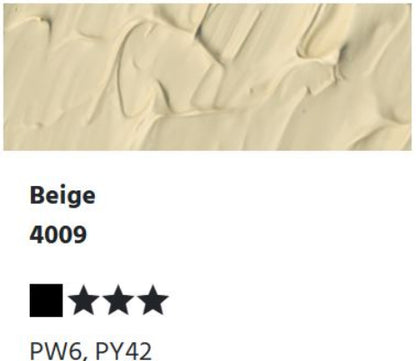 LUKAS Cryl PASTOS (HEAVY BODY) - Beige  4009 (37ml)