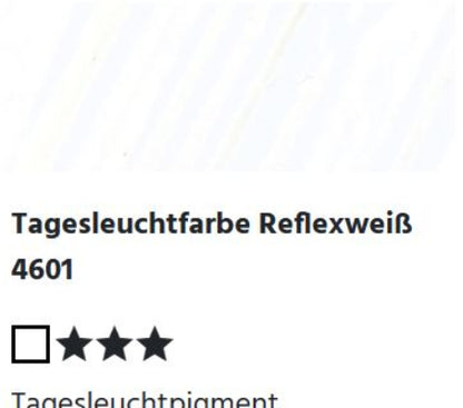 LUKAS CRYL Studio - 4601 Tagesleuchtfarbe Reflexweiß (125/250ml)