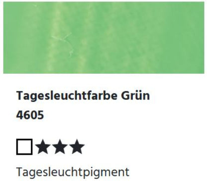 LUKAS CRYL Studio - 4605 Tagesleuchtfarbe Grün  (125/250ml)