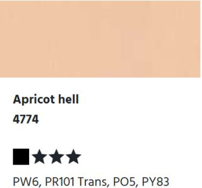 LUKAS CRYL Studio - 4774 Apricot hell (125/250ml)