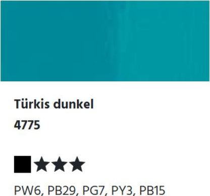 LUKAS CRYL Studio - 4775 Türkis dunkel (125/250ml)