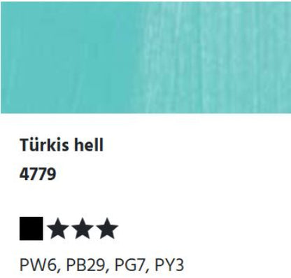 LUKAS CRYL Studio - 4779 Türkis hell (125/250ml)