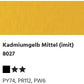 LUKAS Studio GOUACHE - Kadmiumgelb Mittel (imit)  8027 (20ml)