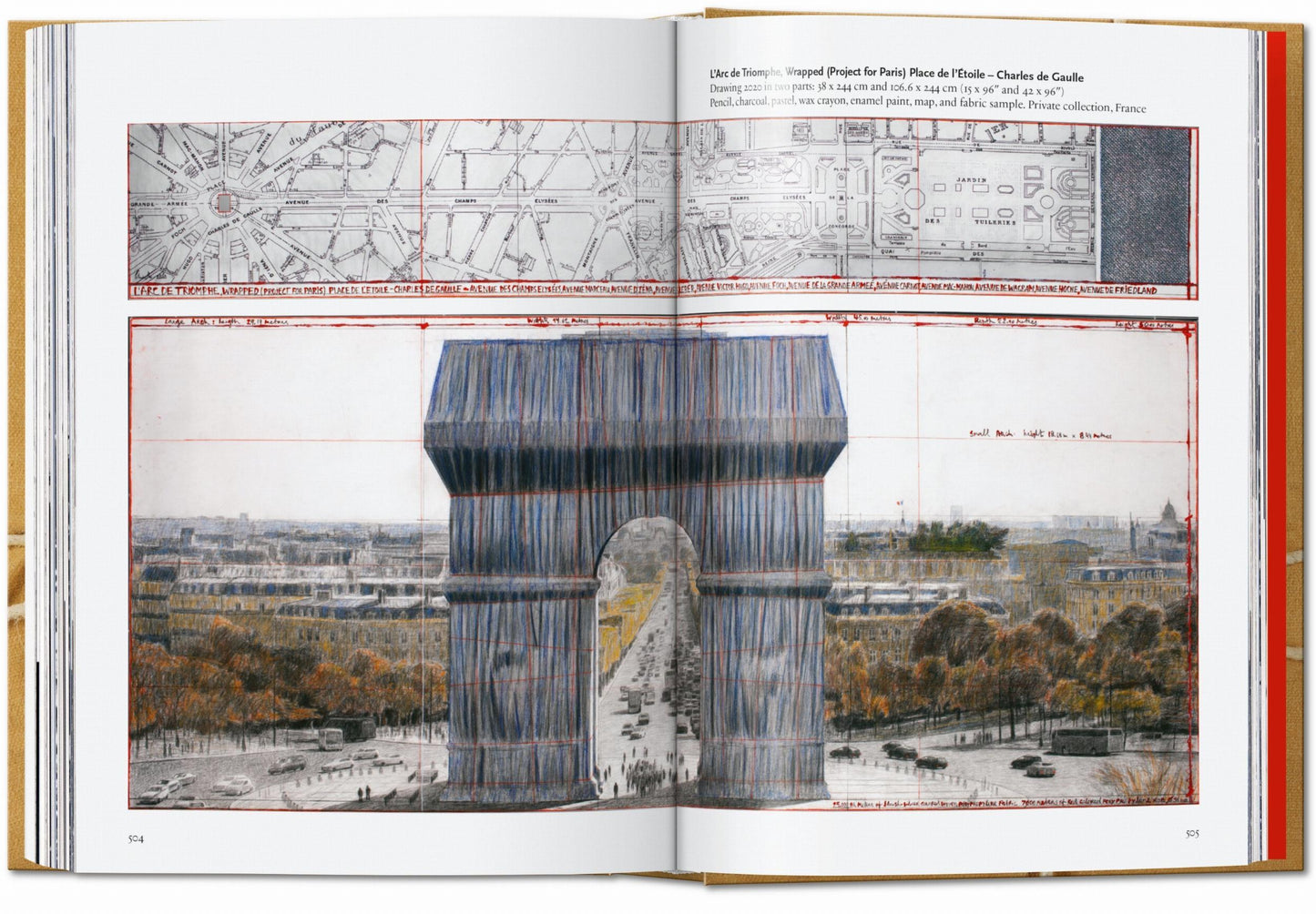 Christo and Jeanne-Claude. 40th Ed. (German, French, English)
