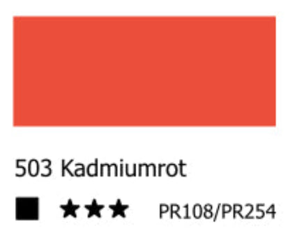 GEORGIAN Ölfarbe Kadmiumrot - 503