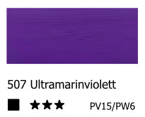 Estándar acrílico AMSTERDAM - Violeta ultramar 507 (120 ml)