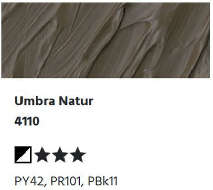 LUKAS Cryl PASTOS (CUERPO PESADO) - Umber Natural 4110 (37ml)