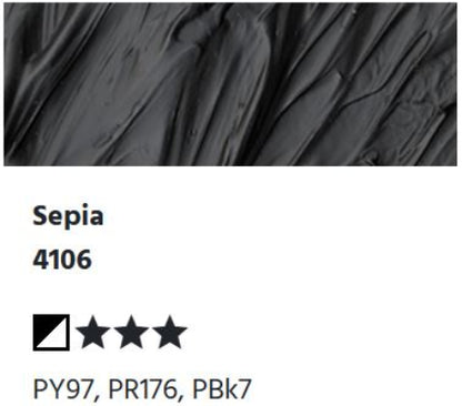 LUKAS Cryl PASTOS (CUERPO PESADO) - Sepia 4106 (37ml)
