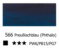 Estándar acrílico AMSTERDAM - Azul de Prusia (ftalo) 566 (120 ml)