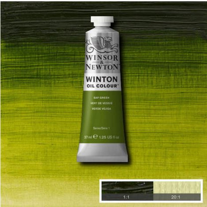 WINSOR&NEWTON Winton Feine Ölfarbe - SAFTGRÜN  599 (37ml)
