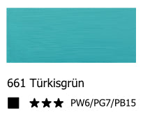AMSTERDAM Acryl Standard - Türkisgrün  661 (120ml)
