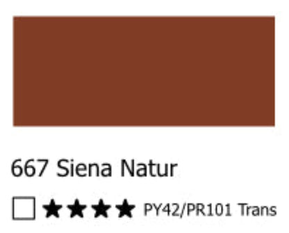 Pintura al óleo GEORGIANA Siena natural - 667