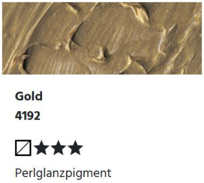 LUKAS Cryl PASTOS (HEAVY BODY) - Gold  4192 (37ml)