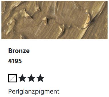 LUKAS Cryl PASTOS (HEAVY BODY) - Bronze  4195 (37ml)