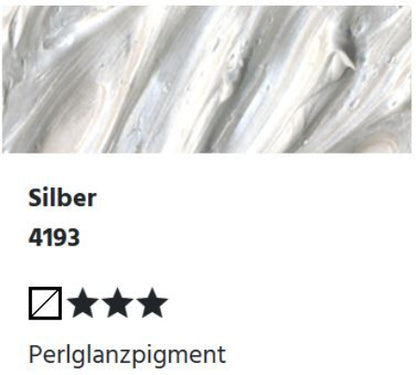 LUKAS Cryl PASTOS (HEAVY BODY) - Silber  4193 (37ml)