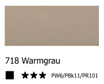 AMSTERDAM Acryl Standard - Warmgrau  718 (120ml)