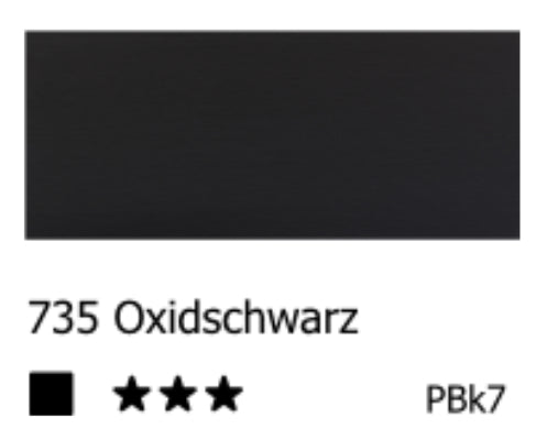 Royal Talens AMSTERDAM Acrylic Ink - Oxidschwarz  735 (30ml)