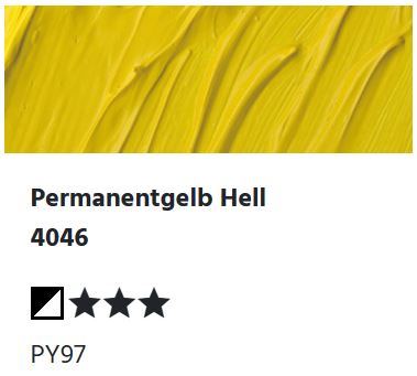 LUKAS Cryl PASTOS (HEAVY BODY) - Permanentgelb Hell  4046 (37ml)