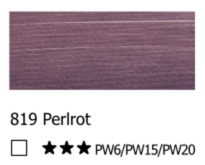 Royal Talens AMSTERDAM Acrylic Ink - Perlrot  819 (30ml)