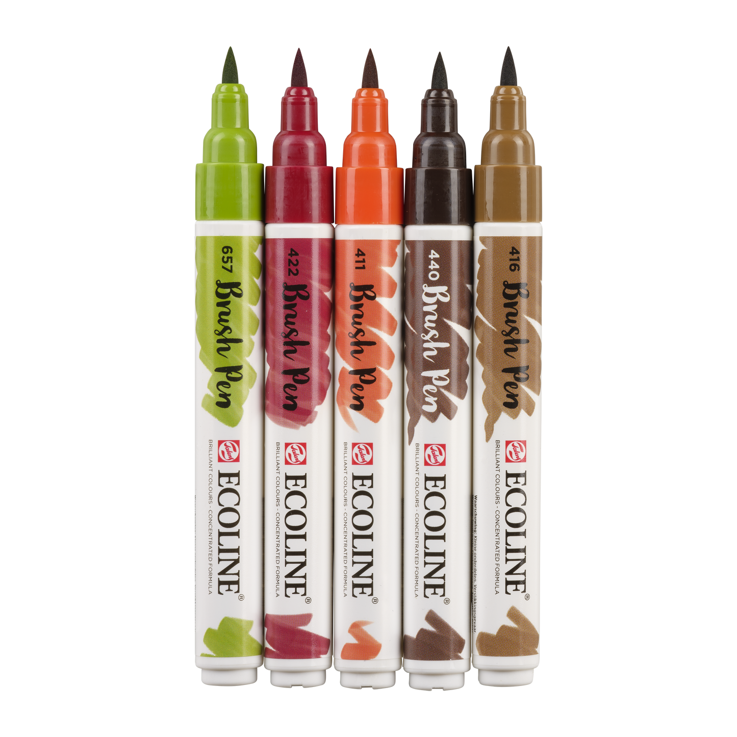 ROYAL TALENS ECOLINE® Brush Pen Marker-Set AUTUMN HERBST (5 Farben)