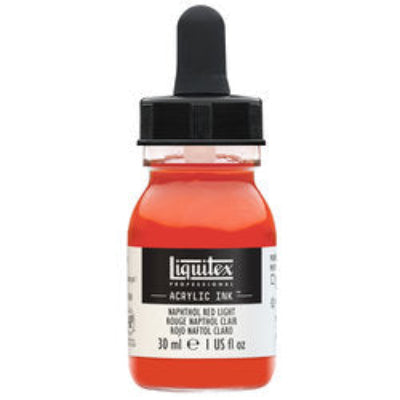 LIQUITEX Professional Acrylic Ink - Naphtholrot Hell  294 (30ml)