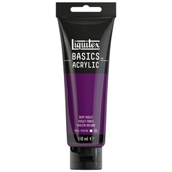 LIQUITEX Basics ACRYL - 115 Dunkelviolett  (118ml)