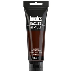 LIQUITEX Basics ACRYL - 128 Umbra Gebrannt  (118ml)