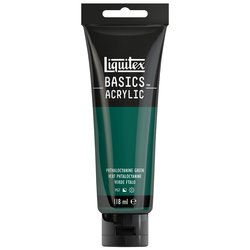 LIQUITEX Basics ACRÍLICO - 317 Verde ftalocianina (118ml)