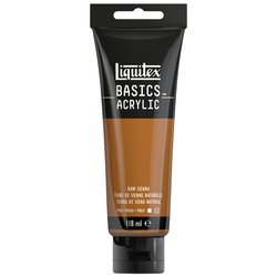 LIQUITEX Basics ACRYL - 330 Siena Natur (118ml)