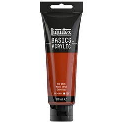 LIQUITEX Basics ACRYL - 335  Oxidrot (118ml)