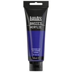 LIQUITEX Basics ACRYL - 380 Ultramarinblau (118ml)