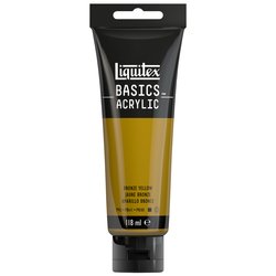 LIQUITEX Basics ACRÍLICO - 530 Amarillo Bronce (118ml)