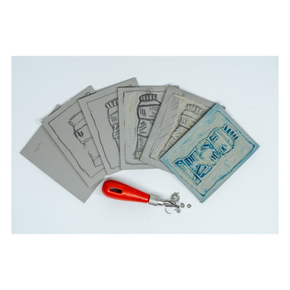 LEFRANC BOURGEOIS Linolgravur komplettes Starter Set