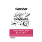 CANSON Graduate Manga Marker Layout Block (DIN A4, 50 BL, 70gr., extraweiß, geleimt)