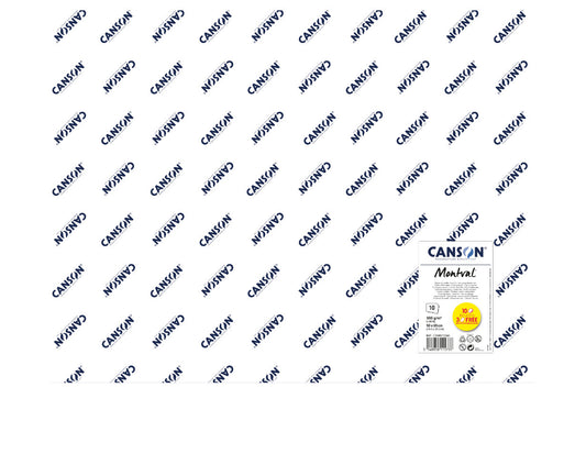 CANSON® Montval Manipack Aquarellbögen 7St.+3gratis 50x65cm 300g FEINKORN