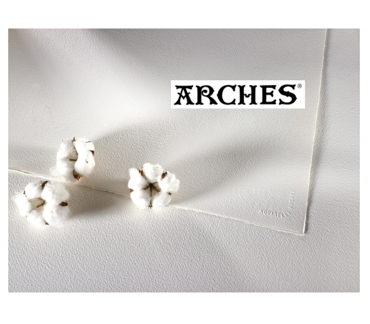 Arches® Aquarell-Büttenblock 20 Blatt 18x26 300g weiß
