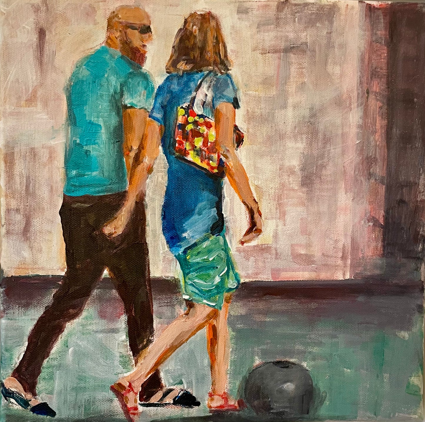 Regina Berge: "Im Hier und Jetzt #4"