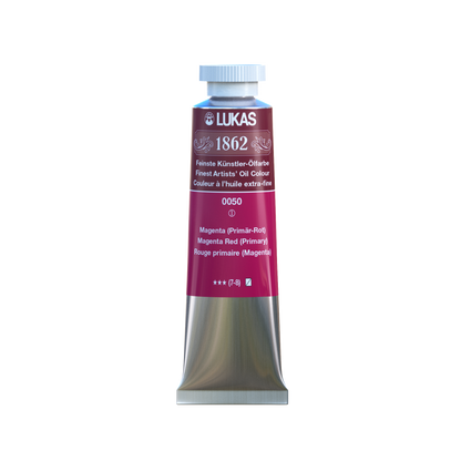LUKAS 1862 Feinste Ölfarben - Magenta (Primär-Rot) 0050 (37ml)