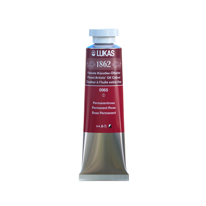 LUKAS 1862 Feinste Ölfarben - NEW Permanentrosa 0065 (37ml)