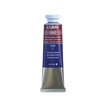 LUKAS 1862 Feinste Ölfarben - Ultramarin Violett 0140 (37ml)