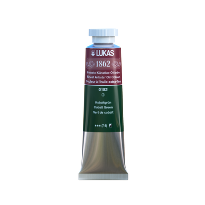 LUKAS 1862 Feinste Ölfarben - Kobaltgrün 0152 (37ml)