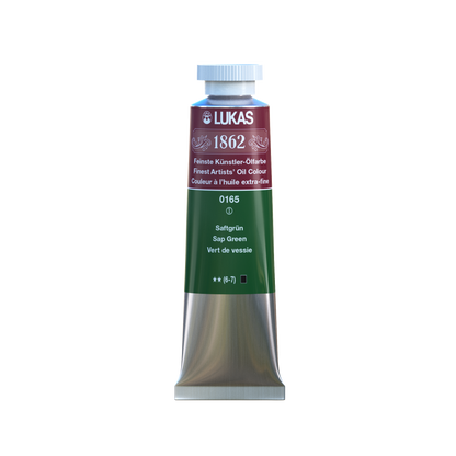 LUKAS 1862 Feinste Ölfarben - Saftgrün 0165 (37ml)