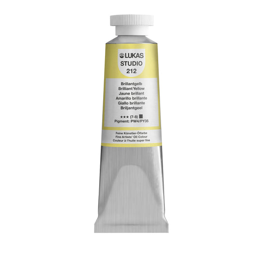 LUKAS STUDIO Ölfarbe - 0212 Brillantgelb (37/75/200ml)
