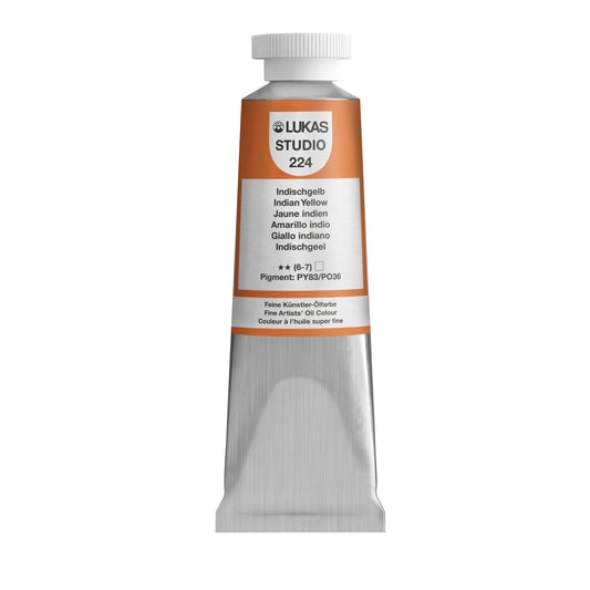 LUKAS STUDIO Ölfarbe - 0224 Indischgelb (37/75/200ml)