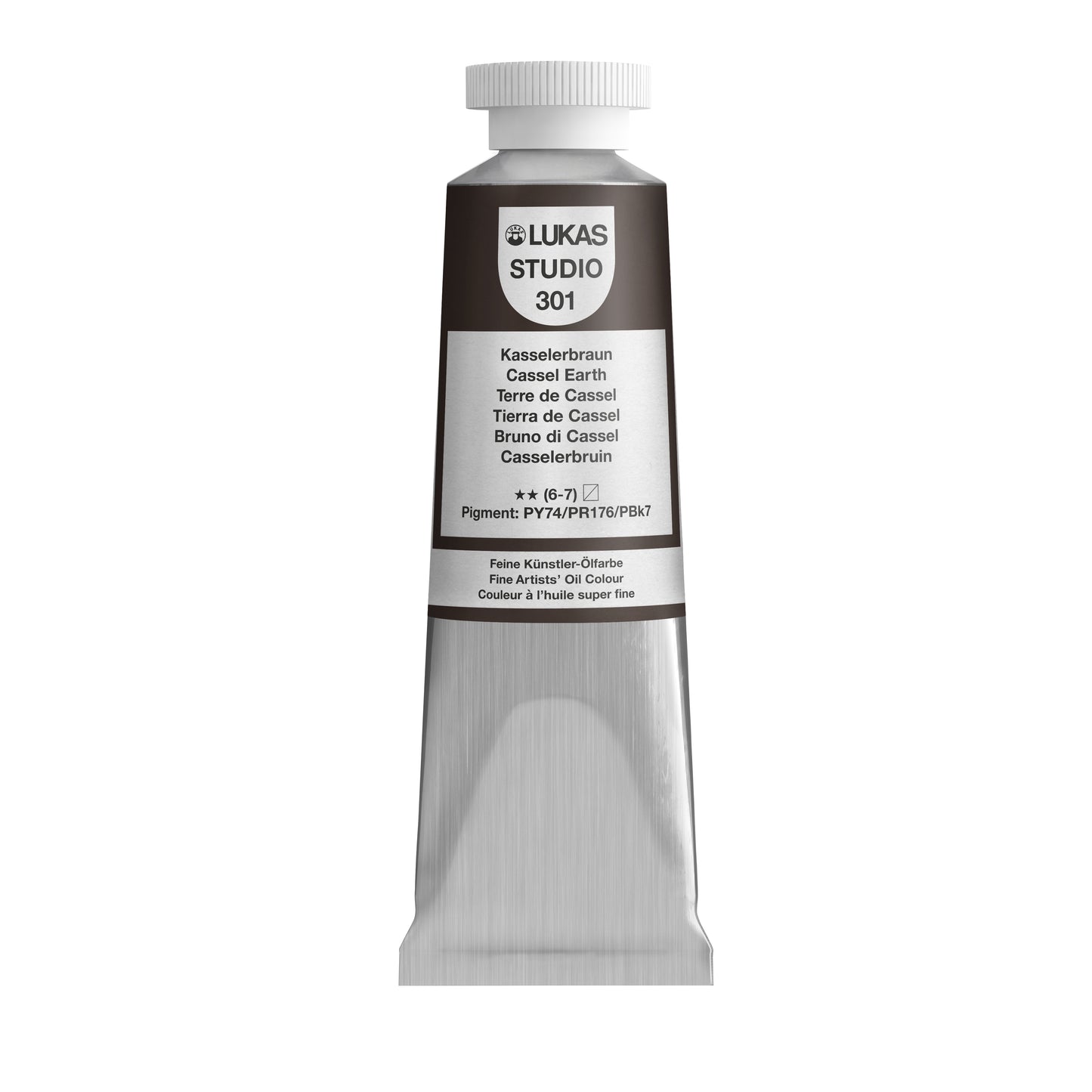 LUKAS STUDIO Ölfarbe -  0301 Kasselerbraun (37/75/200ml)