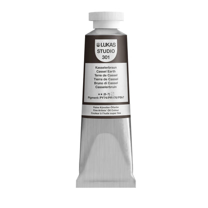 LUKAS STUDIO Ölfarbe -  0301 Kasselerbraun (37/75/200ml)