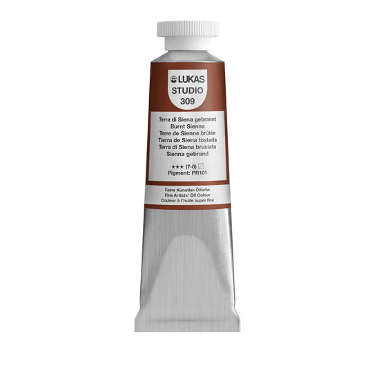 LUKAS STUDIO Ölfarbe -  0309 Terra di Siena Gebrannt (37/75/200ml)
