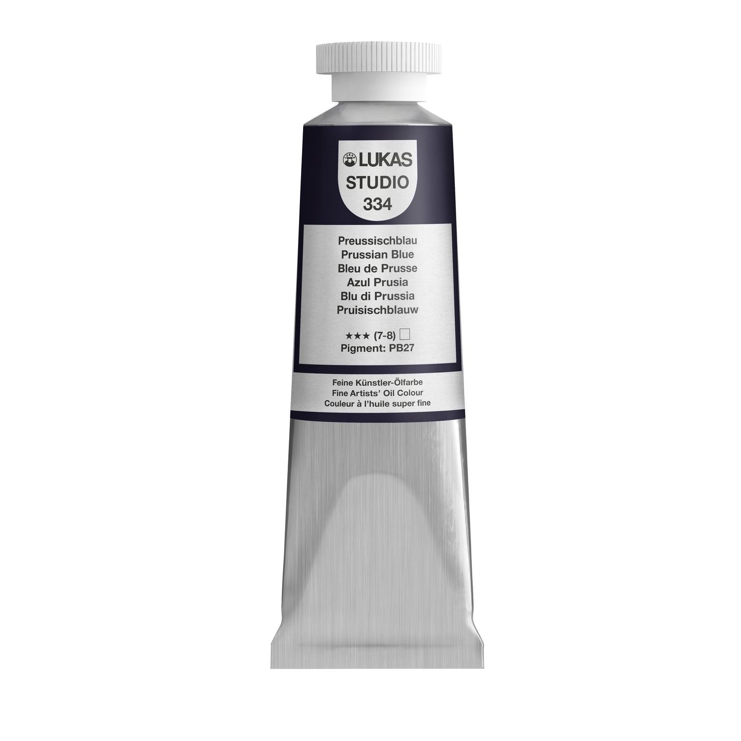 LUKAS STUDIO Ölfarbe - 0334 Preussischblau (37/75/200ml)